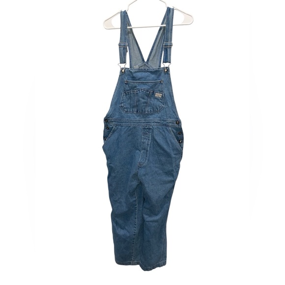 Bugle Boy Denim - Vintage 90’s Bugle Boy Classic Blue Denim Overalls Size 12